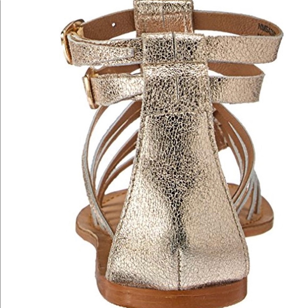 Naughty monkey gold gladiator style sandal nib - Picture 3 of 4